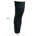 thumbnail image 7 of AGPtek Knee Pad Honeycomb Crashproof Basketball Leg Knee Long Sleeve Protective Pad Black L, 7 of 7