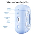 thumbnail image 3 of Concha De Audífonos Funda de silicona 3D para Audífonos, funda para Audífonos de gato para Airpods Pro 2nd Gen WDOplteas Para estrenar, 3 of 4