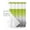 Green, variant on No Hook Shower Curtain with Snap in Liner, Grey and White Striped Geometric Hotel Shower Curtains for Bathroom, Washable Shower Curtain Liner Set with Mesh Top Window, 36"x78"
