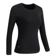 thumbnail image 2 of Uscallm under $5 Women's Heating Underwear, Women's Heated Long Sleeve Top, USB Electric Heating Blouse, Back Warmth Thermal Underwear, Winter Warm Fleece Lined Shirt, 2 of 9