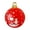A, variant on XMMSWDLA 60cm Outdoor Christmas Inflatable Decorated Ball Giant Christmas Inflatable Ball Christmas Tree Decorations Christmas Balls