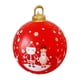 thumbnail image 2 of Adornos Navideños Burdeos, Bola Inflable Navideña de 60 Cm para Exteriores, Decoración Navideña Gigante para Árboles de Navidad, Decoración Navideña para Interiores., 2 of 5