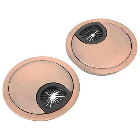 

Gong 2pcs Desk Grommet Desk Cord Grommet 60mm Cable Organizer Office Door Hole Cover