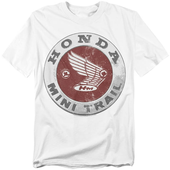 Honda Auto T-Shirt Engraved Mini Trail Badge Unisex Graphic Tee for Men & Women