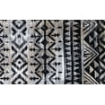 thumbnail image 2 of 2' x 4' Black and Gray Aztec Washable Floor Mat, 2 of 3