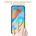 thumbnail image 5 of Bemz Full Coverage Tempered Glass Screen Protector Shield (Finger Print Sensor Compatible) for Samsung Galaxy A54 5G - Black Edge Clear, 5 of 6