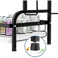 thumbnail image 5 of Sensch 2-Tier Dish Rack for Kitchen, Dish Drying Rack with Drain Board Tray, Compact Dishing Rack with Utensil Holder, Cutting Board Holder, Kitchen Dishes Storage and Organizers, 5 of 9