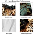 thumbnail image 4 of luoweisi Men's Beach Shorts Quick Dry Swim Trunks with Mesh Lining Leopard S, 4 of 5