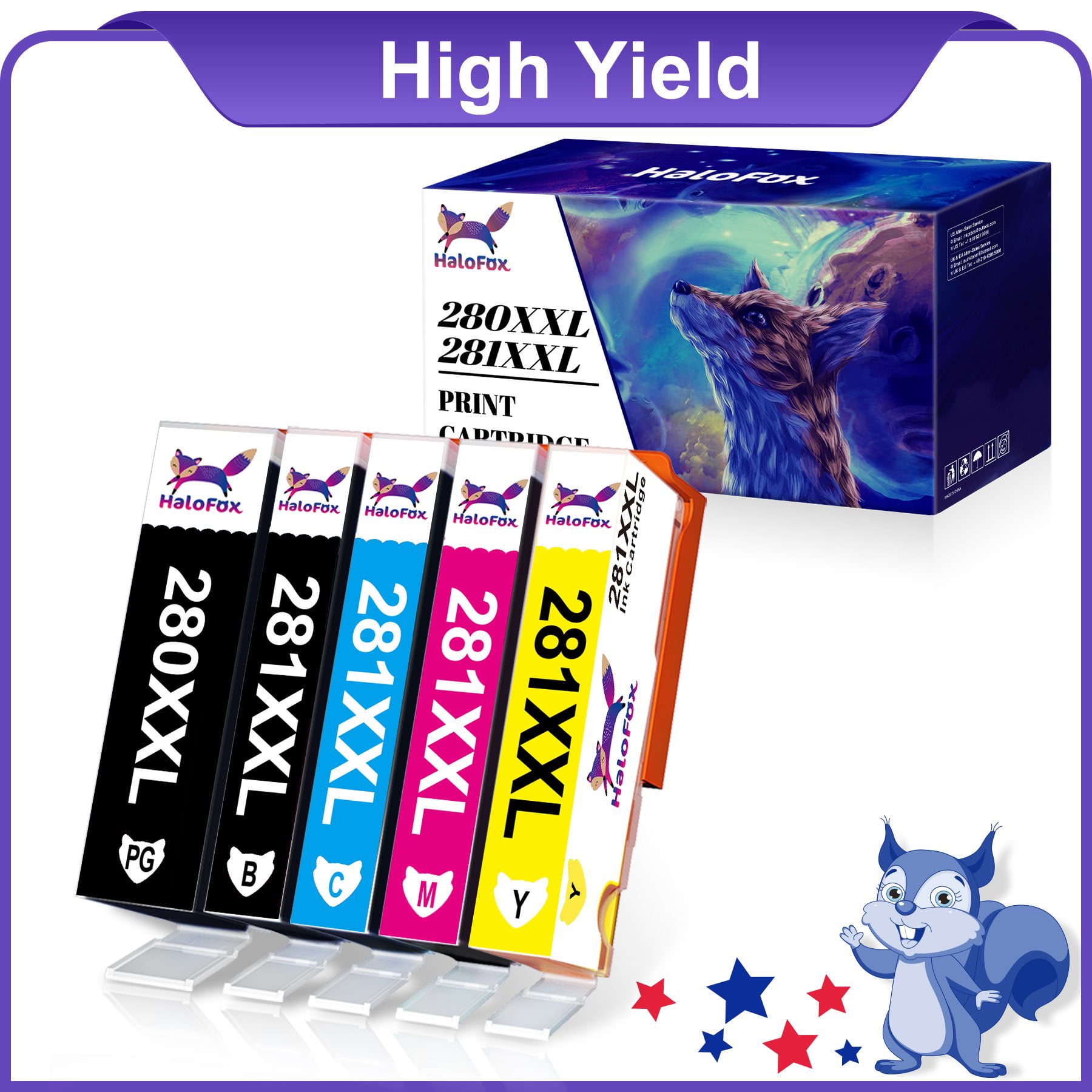 280XXL Ink Cartridge for Canon Ink 280 and 281 PGI280XXL CLI281XXL