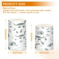 thumbnail image 6 of Yayeee Flameless Candles with Remote Flickering Battery Operated Multi Color Changing, Green Dinosaur Pattern, 6 of 7