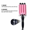 thumbnail image 2 of 3 Tube Hair Crimper, Ceramic Curling Iron Hair Curler Wand Fast Heating, 2 of 5