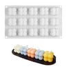Candles Silicone Mould 3D Mini Bubble Cube Ball Silicone Mould DIY Chocolate Candle Silicone Mould
