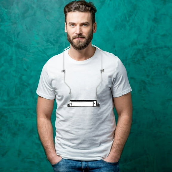 WHAMVOX  Harmonica Stand Neck Holder for Player Key Convenient Rack Silver