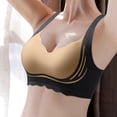 thumbnail image 2 of Lixiuxyad Womens Bras Push up Women's Comfortable And Transparent Shoulder Strap Cordless Backless Spongeless With Convertible Shoulder Straps, 2 of 5