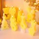 thumbnail image 3 of Velas de Animales de Pascua Molde de Silicona Jabón Aromaterapia Decoraciones DIY Decoración del Hogar Artware B, 3 of 5