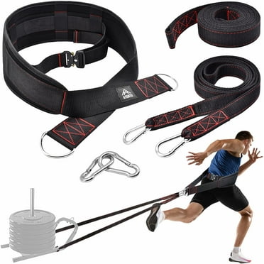ATENTO Sled Pull Belt, Weight Sled Belt for Sled & Tire Pulling, Leg Muscles Strength Training
