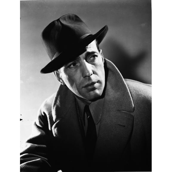 Humphrey Bogart wearing a fedora Photo Print (24 x 30)