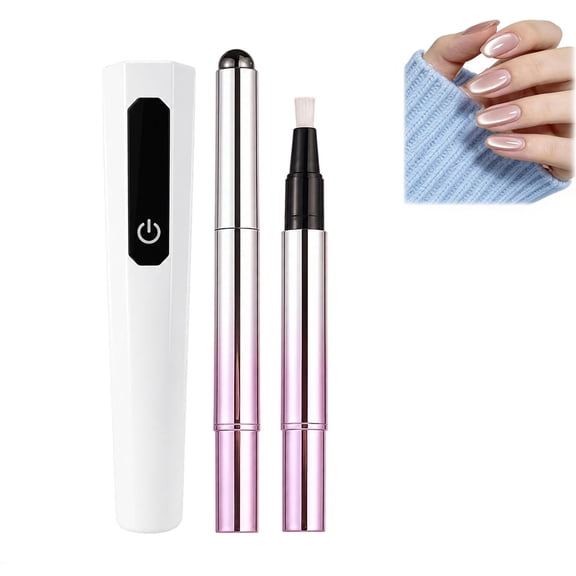 ManipenPocket Salon Set – Cat Eye Gel Polish Magnet & UV Lamp, Home DIY Nail Art Kit