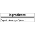 thumbnail image 3 of Woodstock Farms Organic Asparagus, 10 Ounce -- 12 per Case., 3 of 3