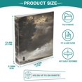 thumbnail image 5 of WOBOGO Heavenly Law File Folders Extra Large Capacity to Hold 200 Sheets of Documents Hard Shell Ring Binder for School Home Office, 5 of 10