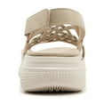 thumbnail image 4 of Tranfacy Chaussures d'Été, Sandales à Plateforme pour Femmes, Sandales à Bout Ouvert Légères Confortables Unies pour la Maison, Mode Décontractée pour Femmes, 4 of 4