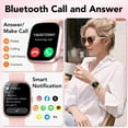 thumbnail image 3 of Smart Watches Fits for Women Smartwatch for Android Phones/iPhone Compatible Fitness Tracker with 100+ Sports Modes 1.91" Womens Watch with Calls and Messages Female Cycle for Gift, 3 of 5