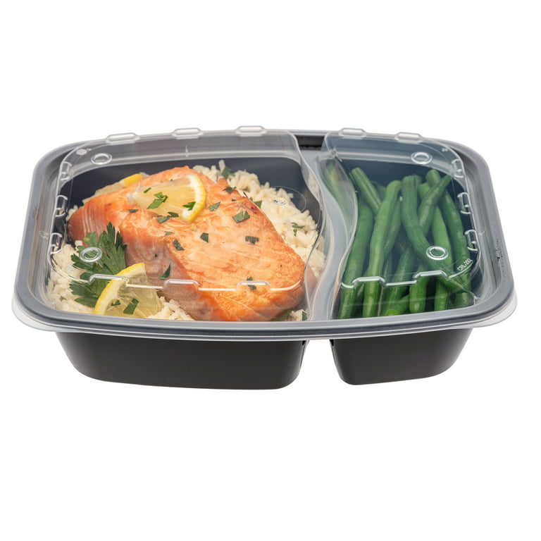 1pc Microwaveable Meal Prep Box With Sauce Container, Divided Fruit &  Vegetable Storage Container, Suitable For Students And Office Workers On  Diet