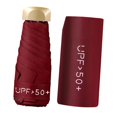 thumbnail image 4 of Paraguas de viaje simple, resistente y resistente al viento para hombres y mujeres, paraguas pequeño plegable. Rojo oscuro, 4 of 9