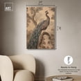 thumbnail image 5 of French Decor Peacock Canvas Retro Japanese Art Prints by Art Remedy, Gallery Wrapped, 24" x 36", 5 of 7