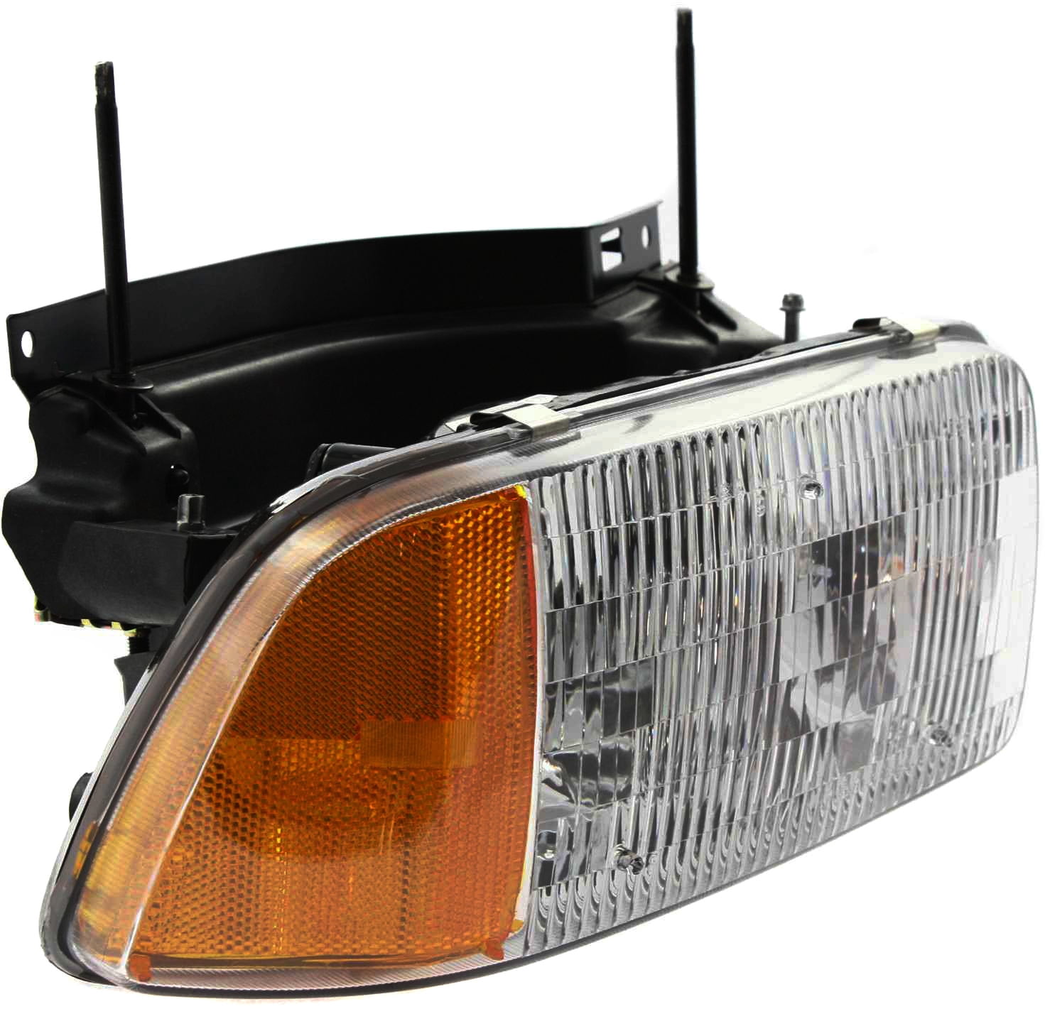Headlight Compatible With 1994-1997 GMC Sonoma 1995-1997 Jimmy Right Passenger Halogen With bulb(s)