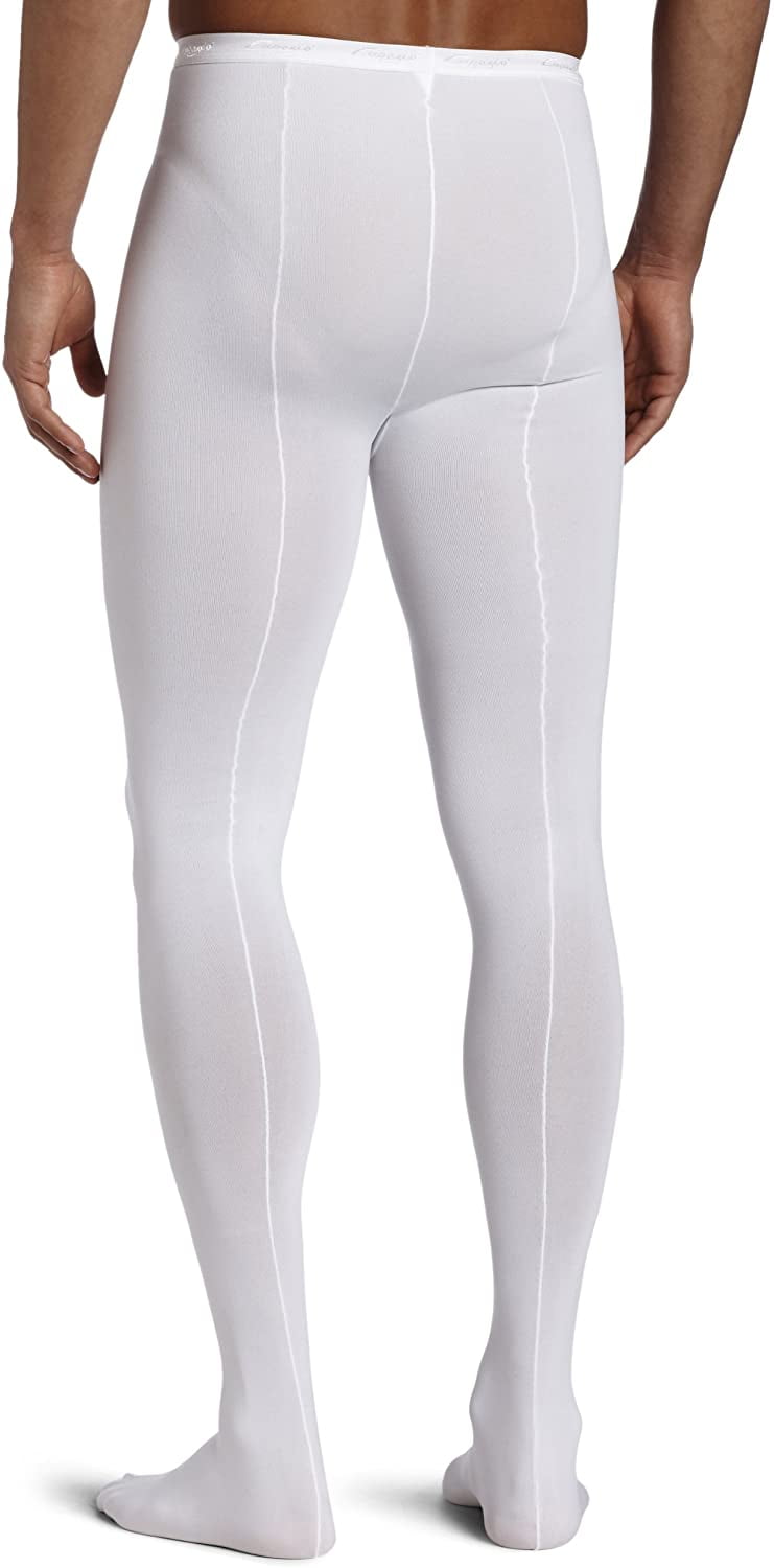 Knit Footed Tights , Dyeable White 