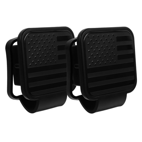 Clispeed 2 Inch Tow Hitch Cover Rubber Plug for Trailer and Truck Receiver with Easy Installation