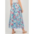 thumbnail image 2 of Woman Within Plus Size Pull-On Elastic Waist Crinkle Printed Skirt, 2 of 5