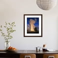thumbnail image 3 of Wyoming, Yellowstone National Park, Old Faithful, Steam and Water Erupting from Thermal Pool, Scenic Framed Art Print Wall Art Sold by Art.Com, 3 of 5