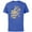 Royal Heather, variant on Disney PIXAR Lightyear Emperor Zurg Silhouette - Short Sleeve Cotton T-Shirt for Adults - Customized-Black