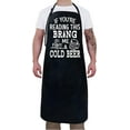 thumbnail image 3 of 2 Pack - Aprons for Men ,Fathers Day,Dad Apron,Gifts for Dad - From Daughter Son For the Best Dad Husband Stepfather Birthday Barbecue Gift Funny for Mens Grilling Cooking Kitchen Chef BBQ Apron, 3 of 6