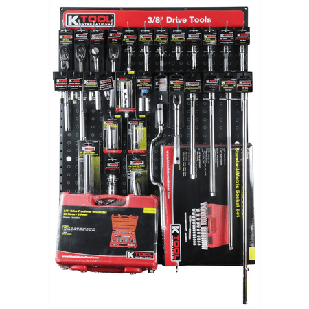 K Tool International 3/8" Dr Tool Display