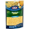 thumbnail image 5 of Kraft Mexican Style Four Cheese Blend Shredded Cheese with 2% Milk, 14 oz Bag, 5 of 5