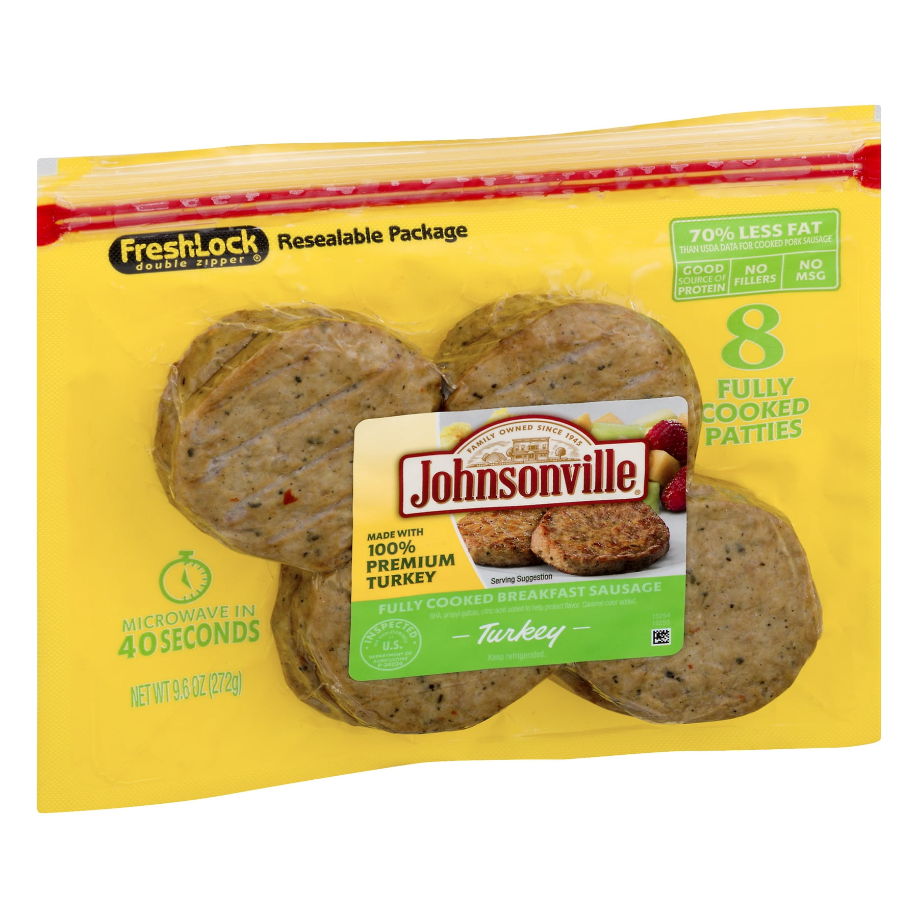 JennieO® Turkey Breakfast Sausage Patties 12 Tray, 49 OFF