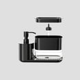 thumbnail image 5 of SOONHUA Hand and Dish Soap Dispenser Set Counter Top Soap Dispenser with Dishcloth Holder, 5 of 8
