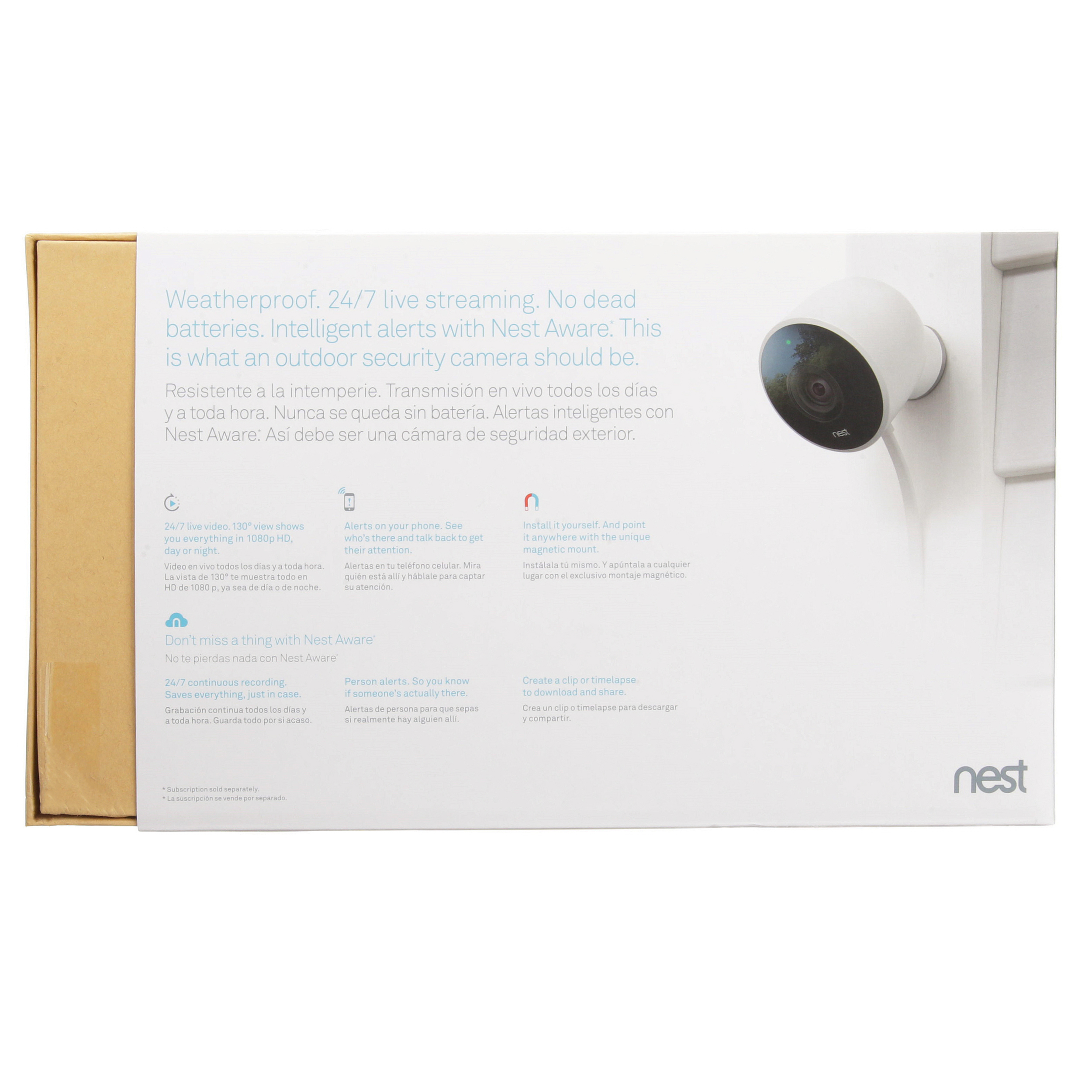 Google Nest Cam Outdoor Security Camera, 2-Pack - image 4 of 7