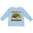thumbnail image 3 of Inktastic Turtle-ly Adorable Cute Turtle Boys or Girls Long Sleeve Toddler T-Shirt, 3 of 5