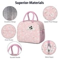 thumbnail image 4 of Womens Pioneer Flower Floral Print Pattern Lunch Box for Work,Insulated Lunch Bag for Women,Loncheras Para Mujer,Leakproof Adult Lunch Bag for Work,Beach,Travel,Picnic,Camping, 4 of 7