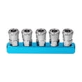 thumbnail image 1 of Amdohai 5 Way Manifold Block Splitter Quick Connect Air Hose Splitter Coupler Air Compressor Splitter Pneumatic Air Compressor Manifold Fitting, 1 of 7