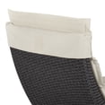 thumbnail image 5 of Muse & Lounge Co. Fields Outdoor Chaise Lounge in Gray PE Wicker / Rattan, 5 of 6