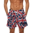 thumbnail image 3 of 3D Printed Union Flag Pattern Board Shorts For Men Outdoor Quick Dry Sport Beach Shorts Casual Mens Swim Trunks Gym Shorts, 3 of 6