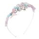 thumbnail image 2 of Diadema de fiesta para niñas, banda para el cabello, diadema de sirena, tocado de sirena, decoración para el cabello de cosplay, 2 of 7