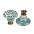 thumbnail image 4 of Cerámica Cajón Perillas Unique Bargains 4uds 32x34mm Bola forma verde, 4 of 6