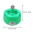 thumbnail image 4 of 1pc Chicken Breeding Heating Lamp Heater Fan Heat Light Heat Emitter (Green), 4 of 5