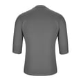 thumbnail image 4 of AHTJRT Men's Stylish Half Sleeve Crewneck T-Shirt for Summer Casual Wear Gray 2XL, 4 of 5
